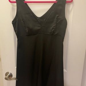 Aqua Black cocktail dress